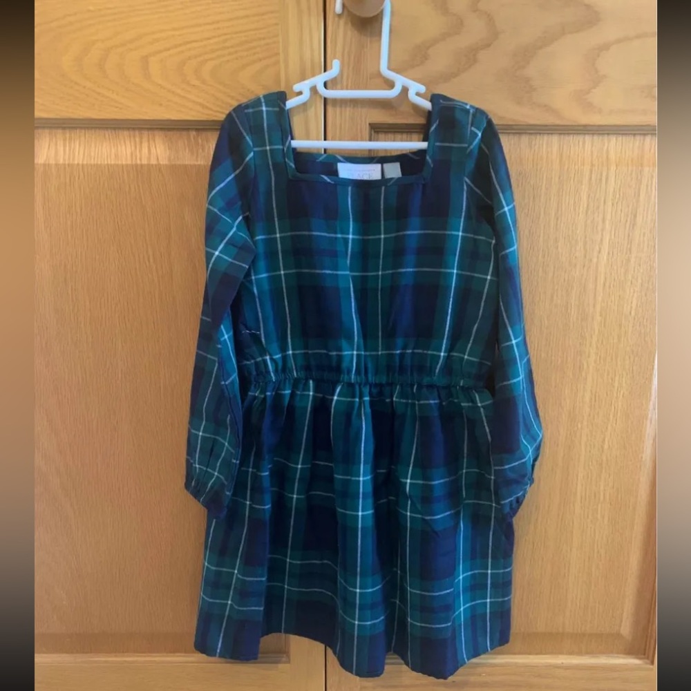 NWT Girls Plaid Dress